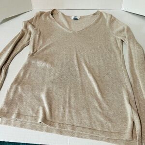Old Navy  size SP, V neck, beige